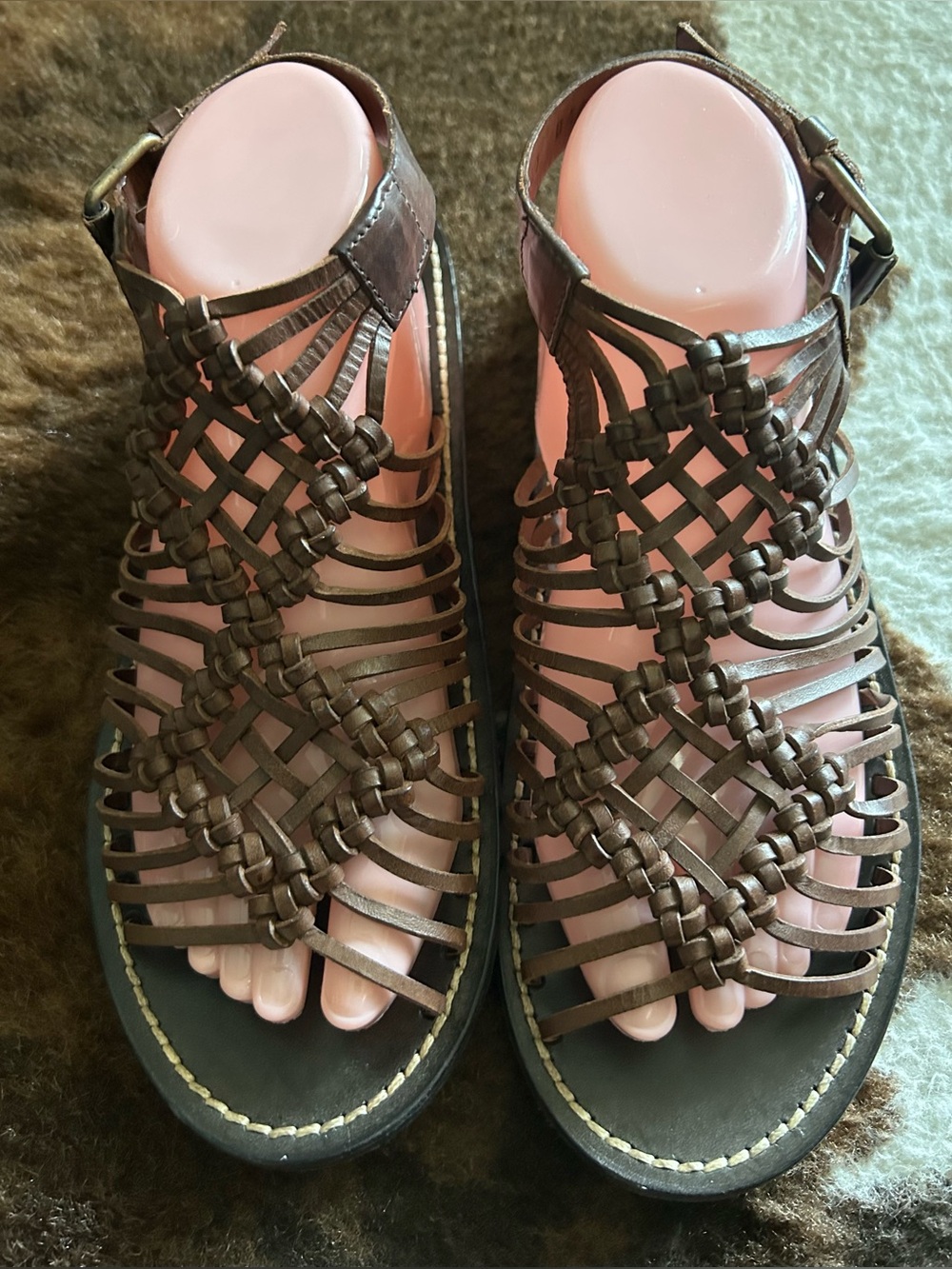 ✌️Boho/Hippie Buttero Made in Italy Sandals Size 40